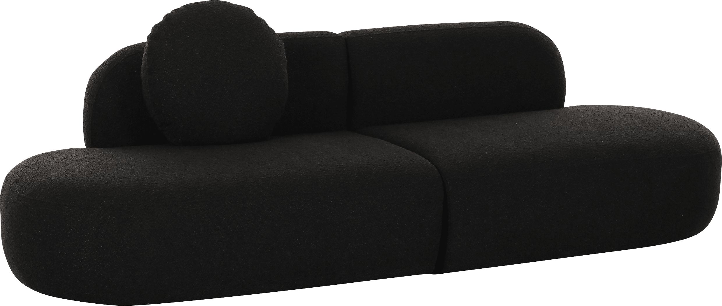 Columa Black Sofa