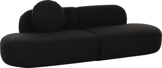 Columa Black Sofa - Thumbnail - Image 1