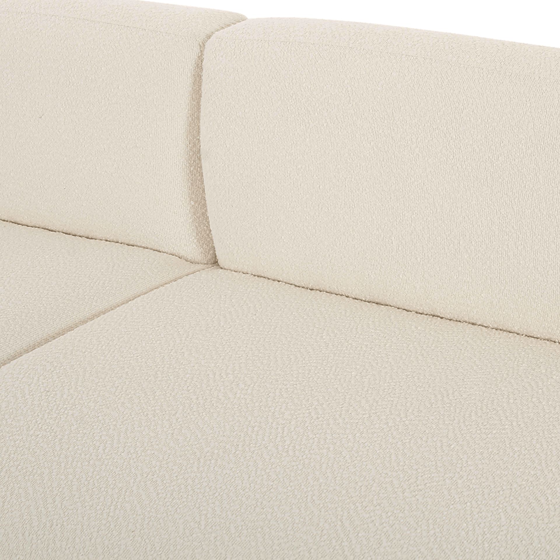 Columa Cream Sofa - Image 5