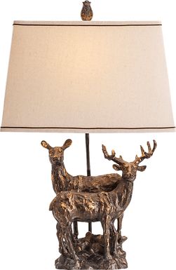 Columbia Cove Bronze Lamp