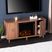 Columbiana II Natural 54 in. Console with Electric Fireplace Electric Fireplace