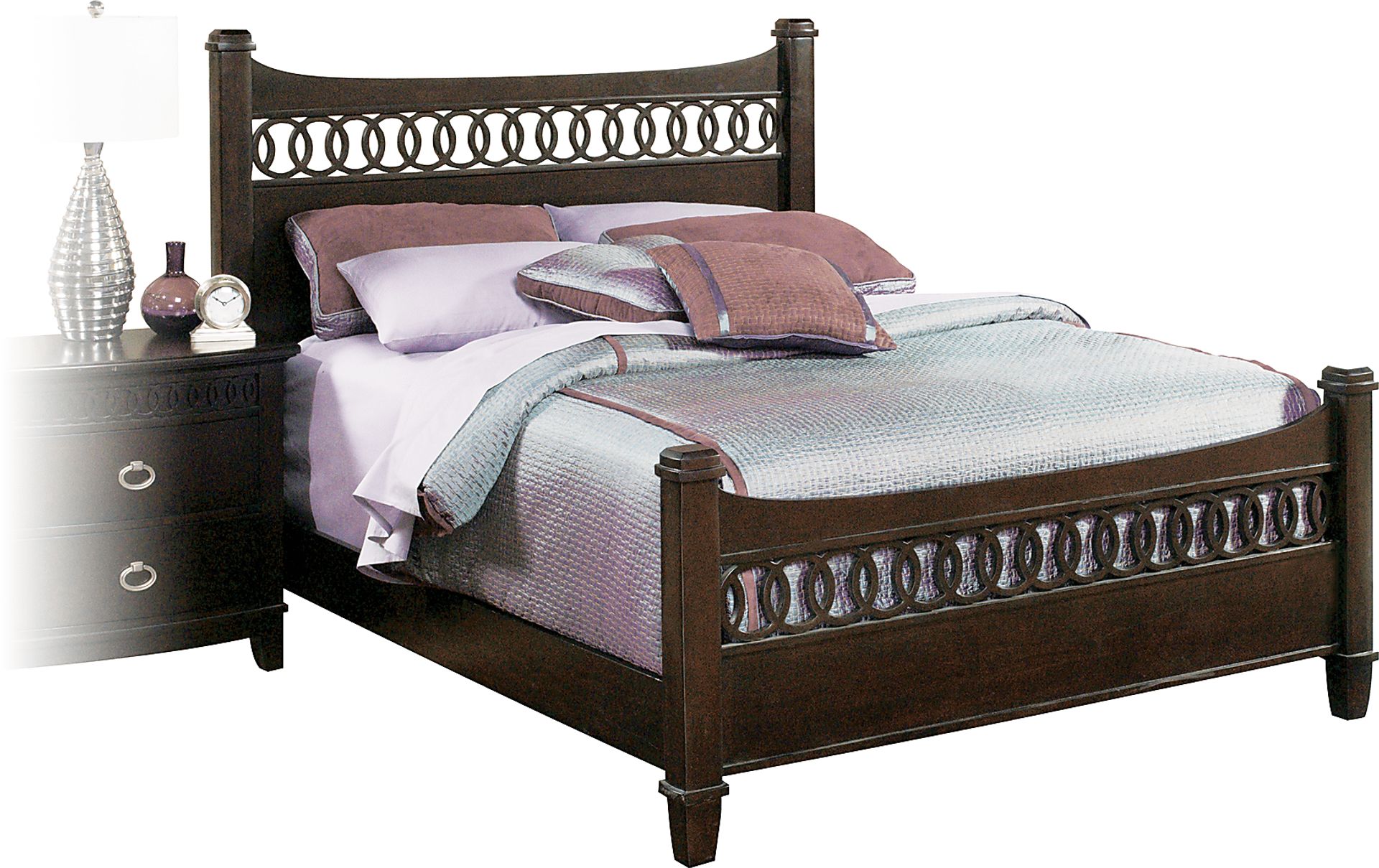 Columbus Circle Panel 3 Pc King Bed - Image 1
