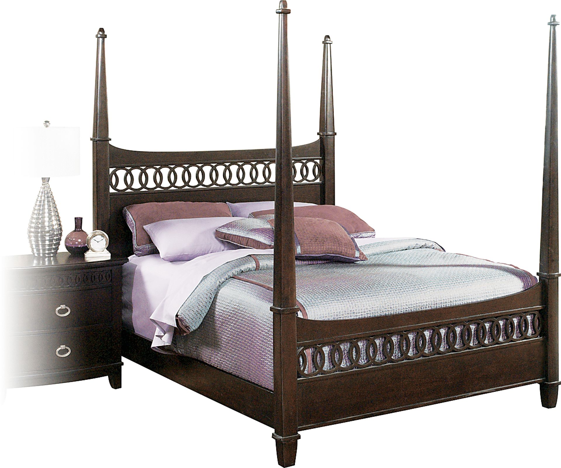 Columbus Circle Poster 3 Pc Queen Bed - Image 1