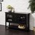 Columby Black Buffet 52 in. Console Table