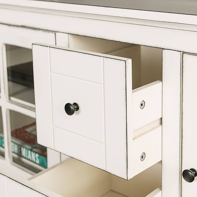 Columby Off-White Buffet 52 in. Console Table - Thumbnail - Image 4