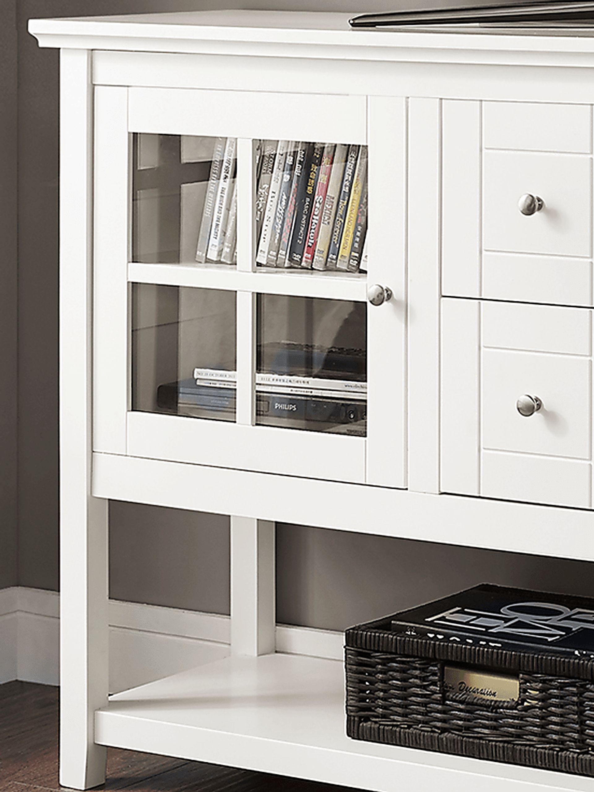 Columby White 52 in. Console - Image 2