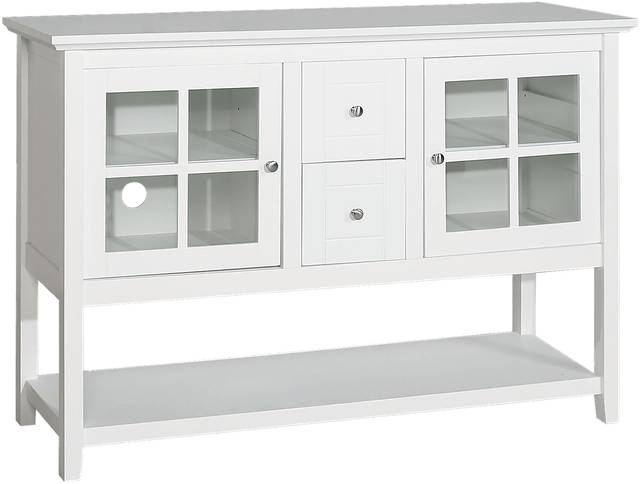 Columby White 52 in. Console - Thumbnail - Image 1