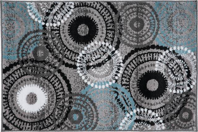 Colvyr Blue 2' x 3' Rug - Thumbnail - Image 1