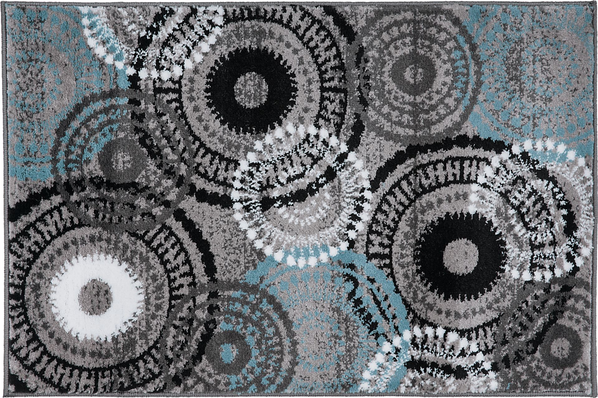 Colvyr Blue 2' x 3' Rug - Image 1