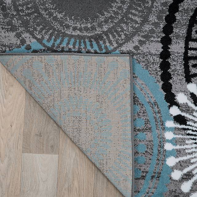 Colvyr Blue 2' x 7'2 Runner Rug - Thumbnail - Image 2