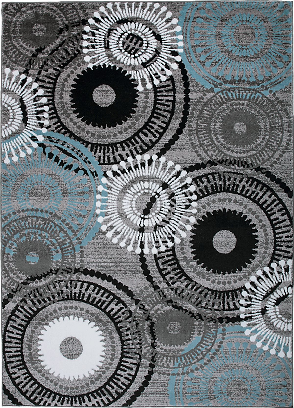 Colvyr Blue Rug | Rooms to Go