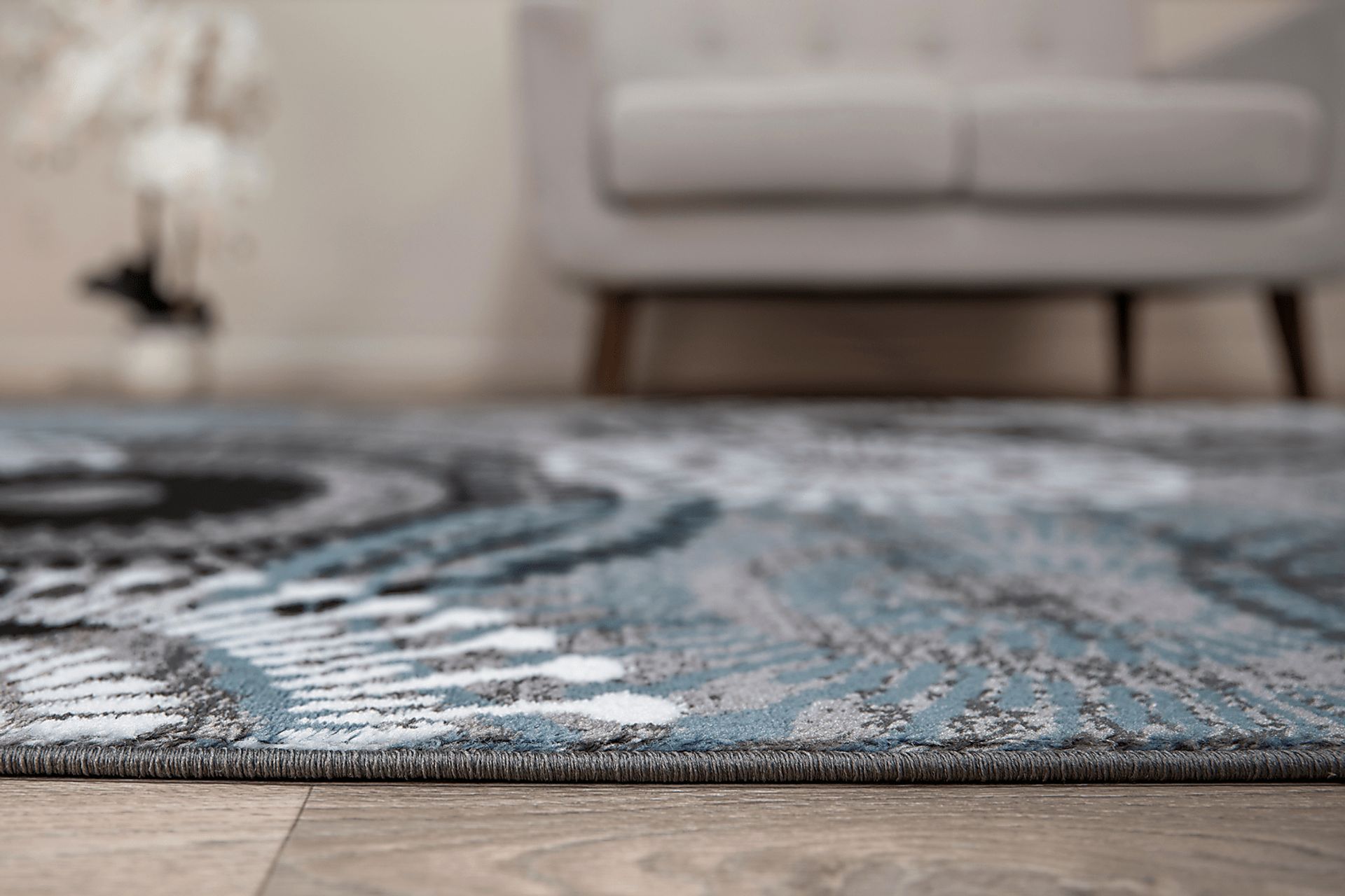 Colvyr Blue Rug | Rooms to Go