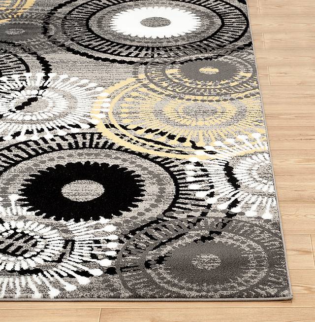 Colvyr Yellow 7'10 x 10'2 Rug - Thumbnail - Image 2