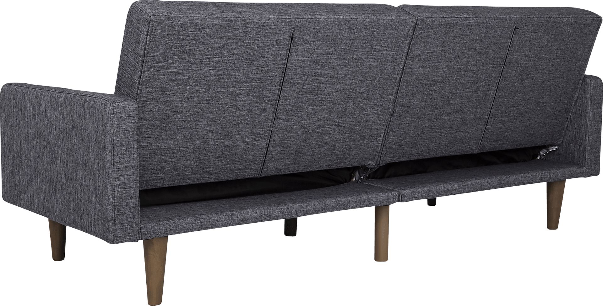 Colyer Dark Gray Futon - Image 5