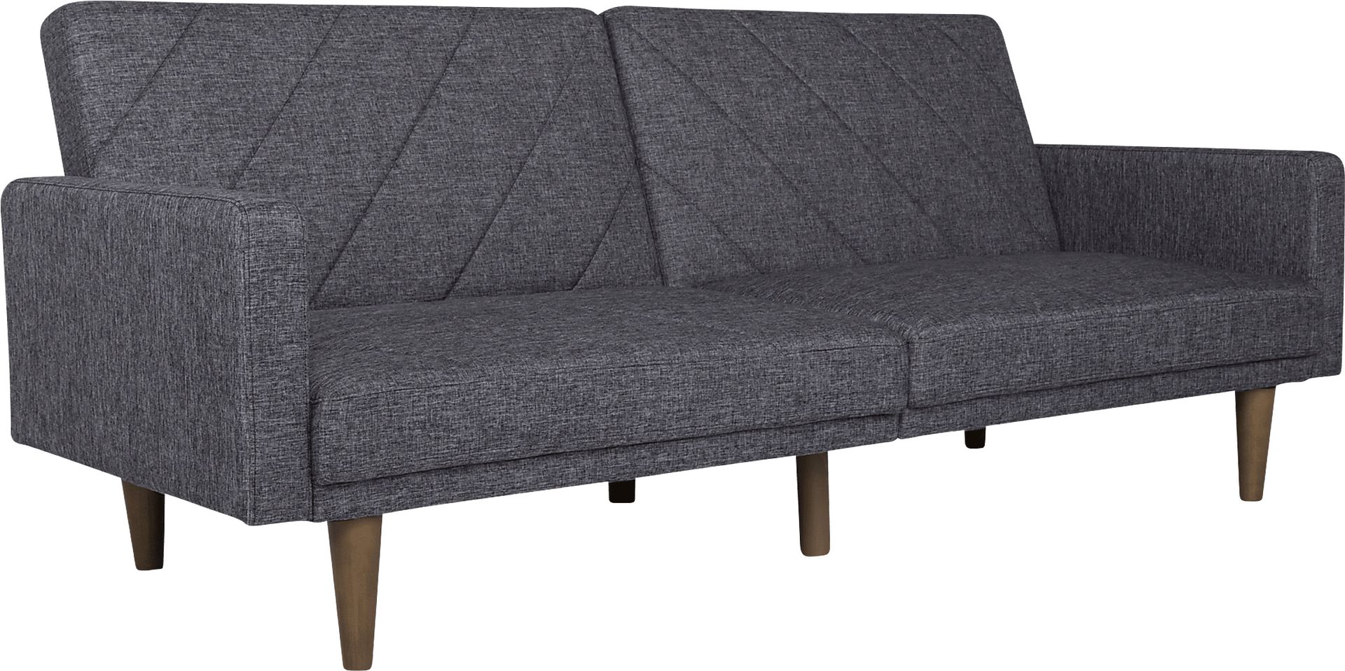 Colyer Dark Gray Futon - Image 1