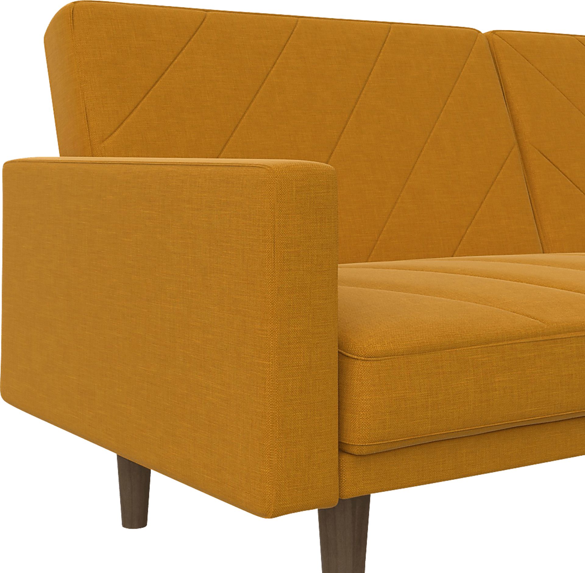 Colyer Mustard Futon - Image 7