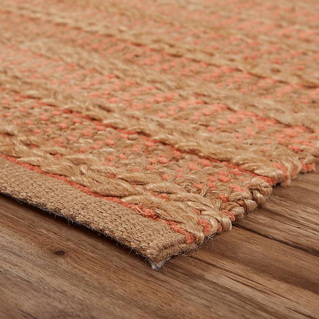 Coman Coral 9'9 x 7'9 Rug - Thumbnail - Image 2