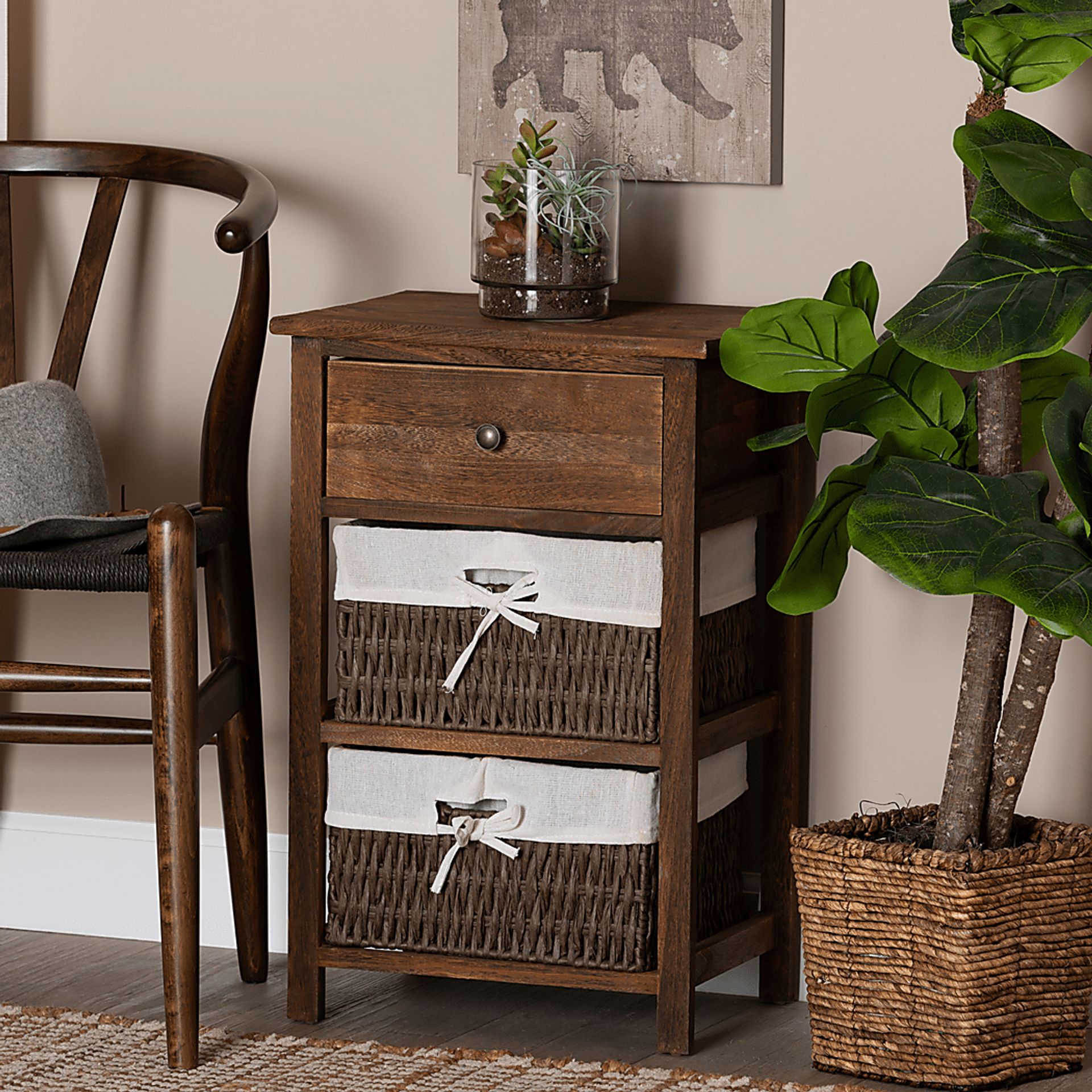 Comara Brown Nightstand - Image 7