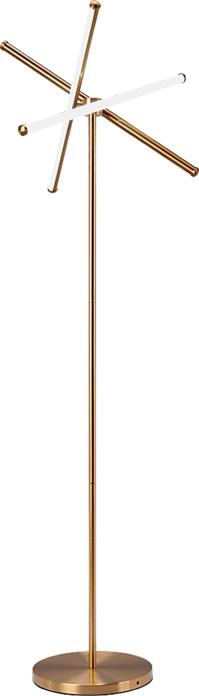 Commanche Nest Brass Floor Lamp - Thumbnail - Image 4