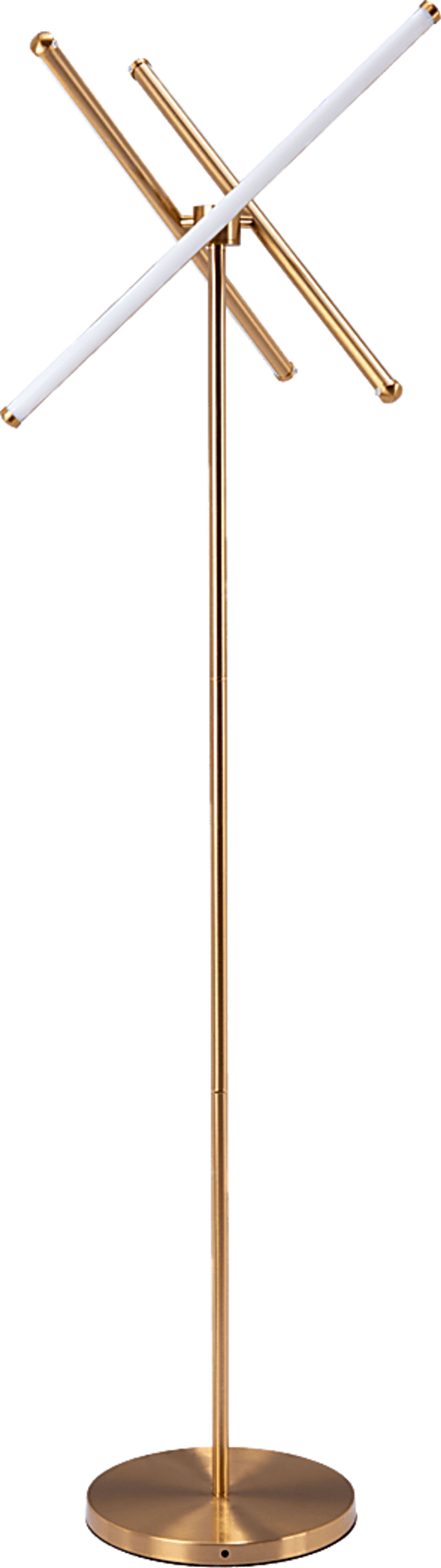 Commanche Nest Brass Floor Lamp - Image 1
