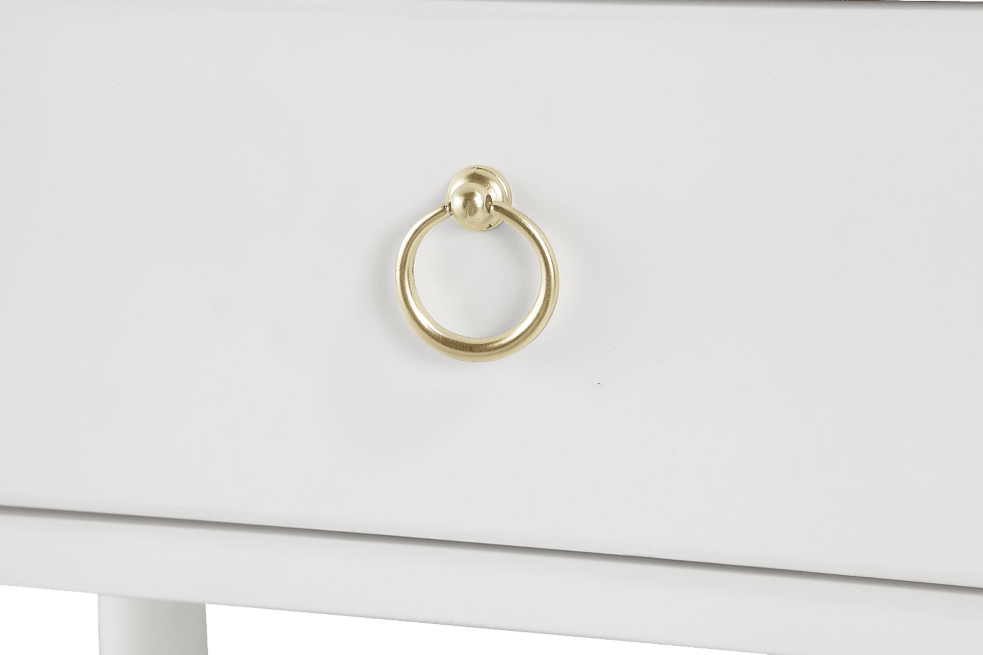 Compson White End Table - Image 5