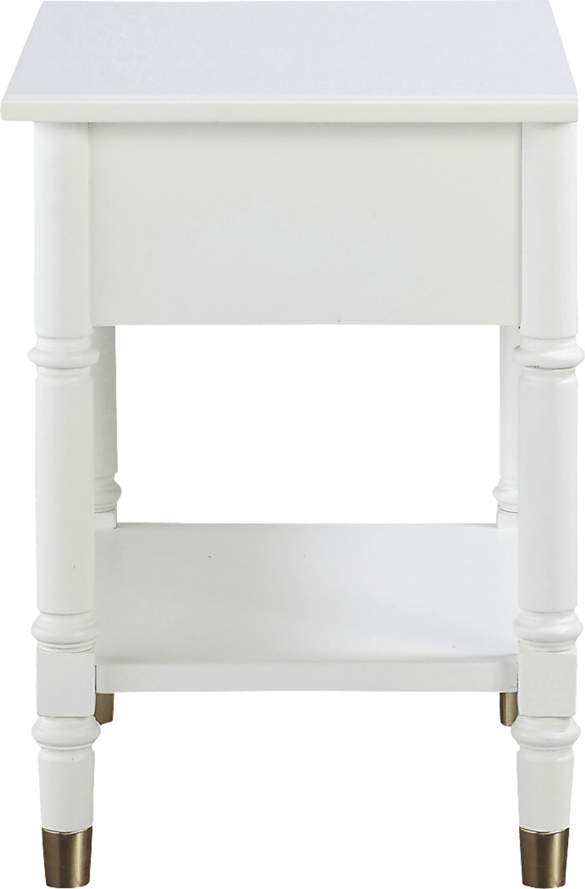 Compson White End Table - Image 6