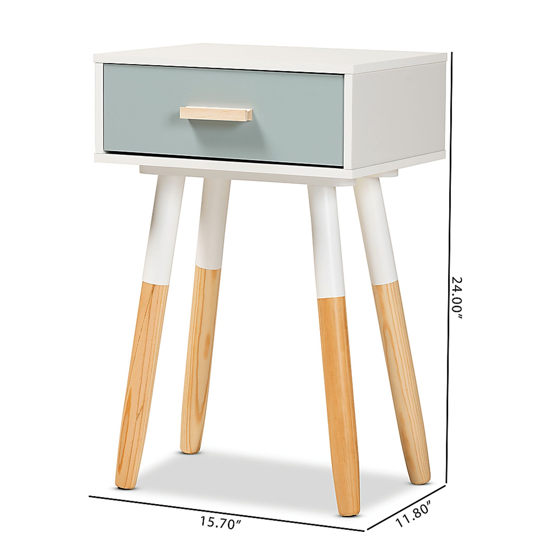 Comus White Nightstand - Image 8