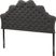 Conagra Charcoal King Upholstered Headboard