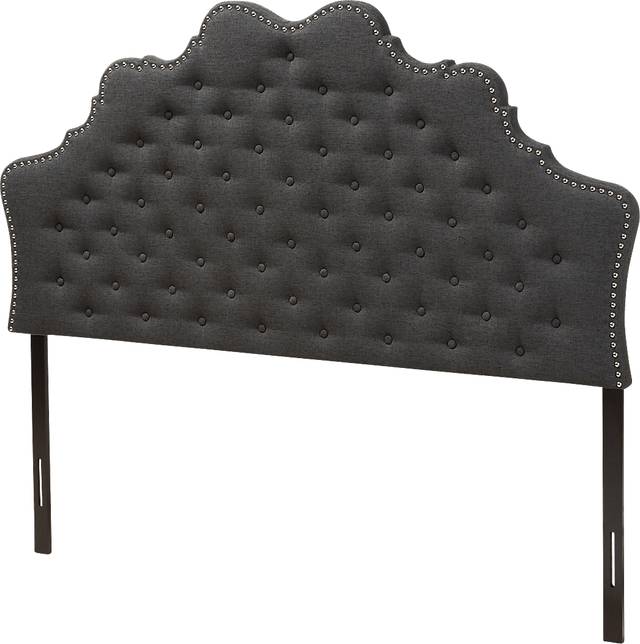 Conagra Charcoal King Upholstered Headboard - Thumbnail - Image 3