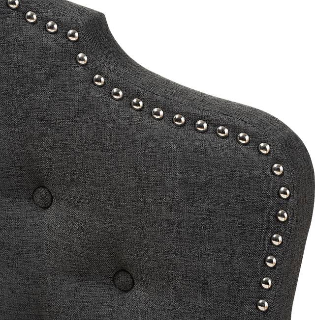 Conagra Charcoal King Upholstered Headboard - Thumbnail - Image 4