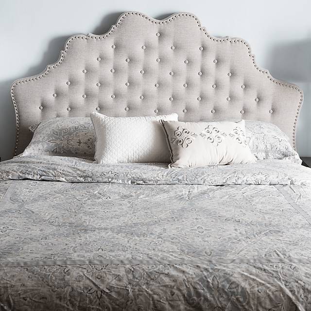 Conagra Gray King Upholstered Headboard - Thumbnail - Image 2