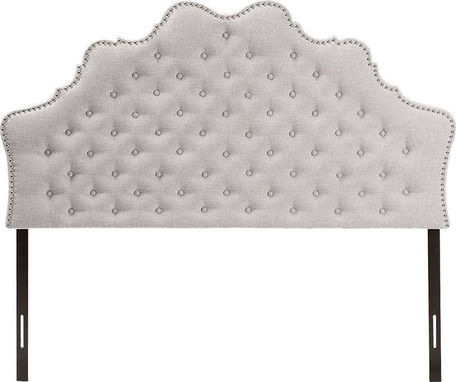 Conagra Gray King Upholstered Headboard - Thumbnail - Image 1