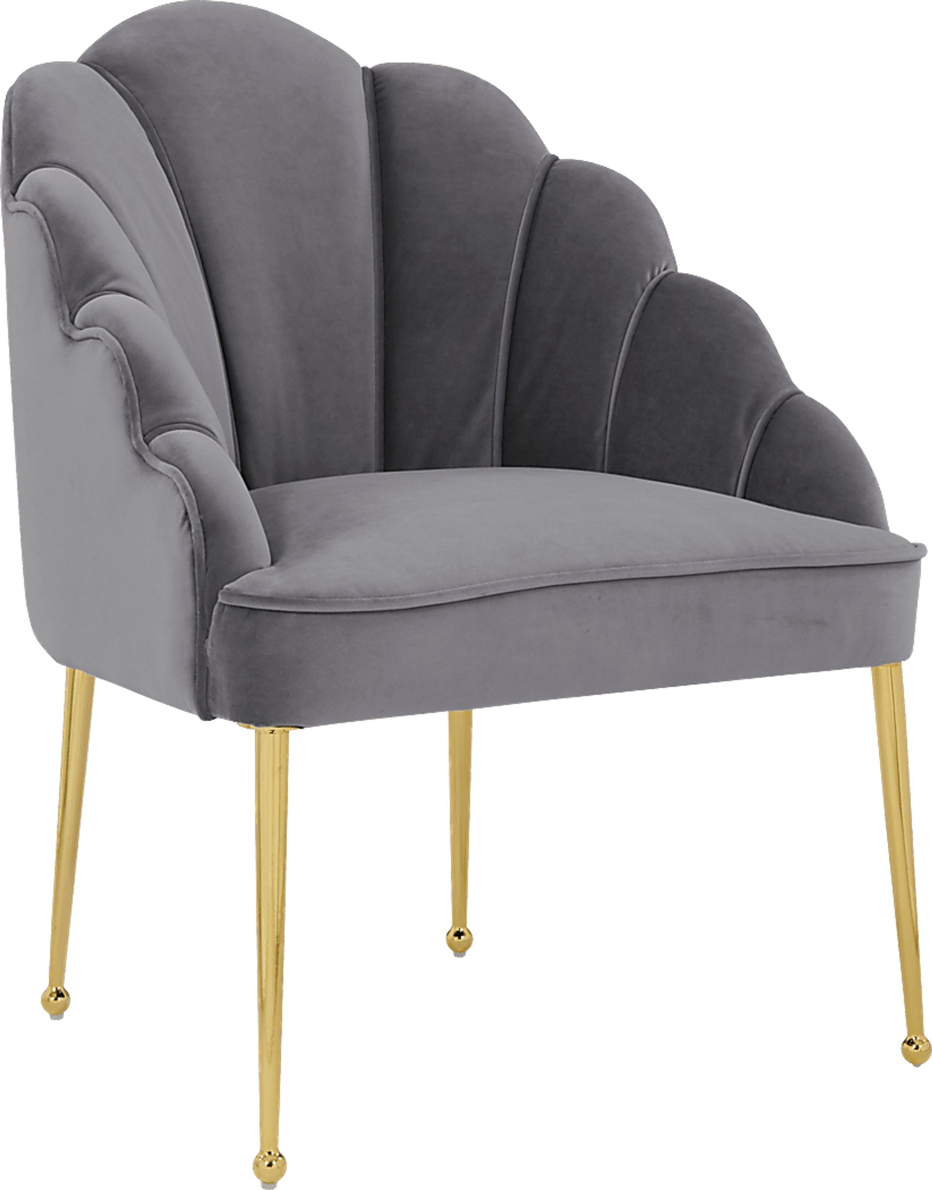 Concha Gray Accent Chair - Image 1