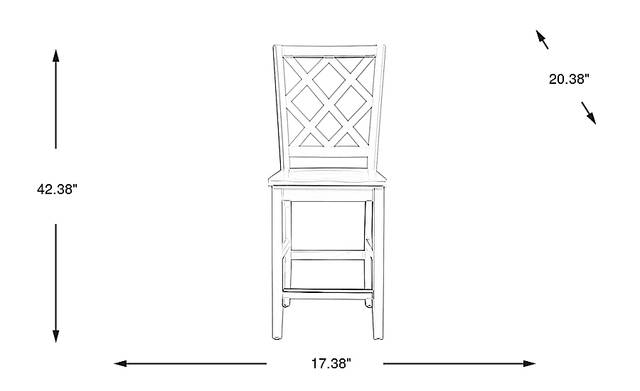 Dimension Image. Please refer to the Dimension Tab on this page for dimension details.
