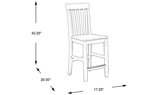 Dimension Image. Please refer to the Dimension Tab on this page for dimension details.
