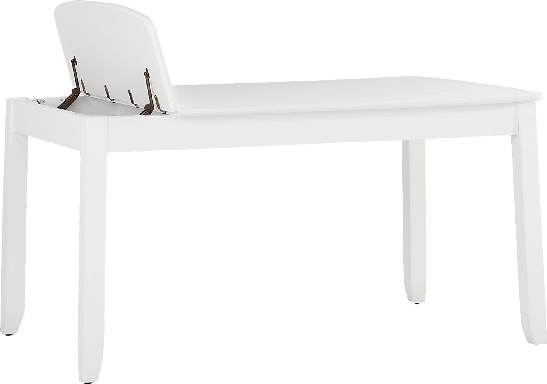 Concord White Storage Dining Table - Image 3