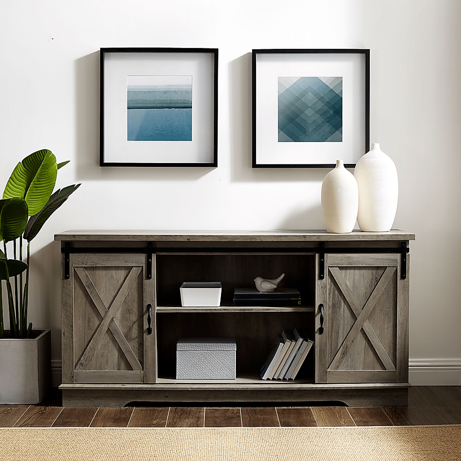 Coneflower Gray 58 in. Console - Image 4
