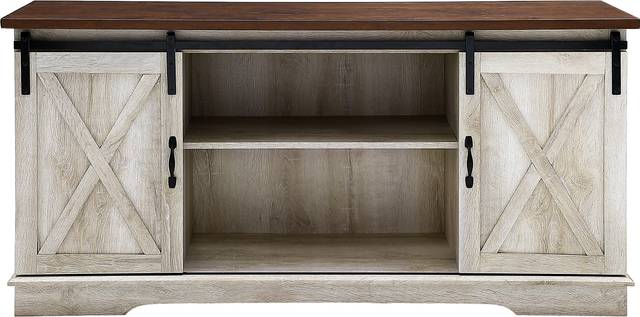 Coneflower Oak 58 in. Console - Thumbnail - Image 2