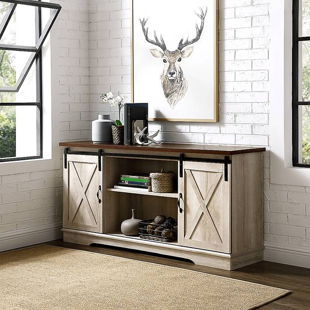 Coneflower Oak 58 in. Console - Thumbnail - Image 4