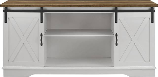 Coneflower White 58 in. Console - Thumbnail - Image 3