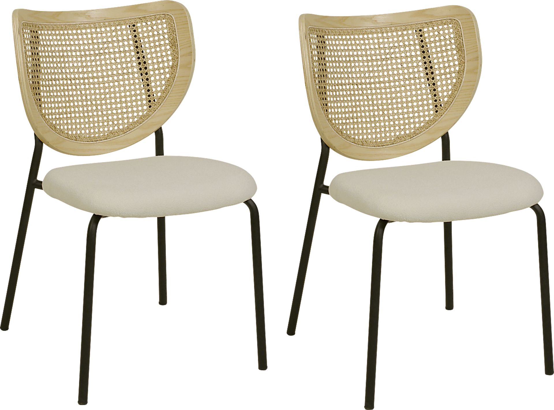 Congaree Natural Dining Chair, Set of 2 - Image 1