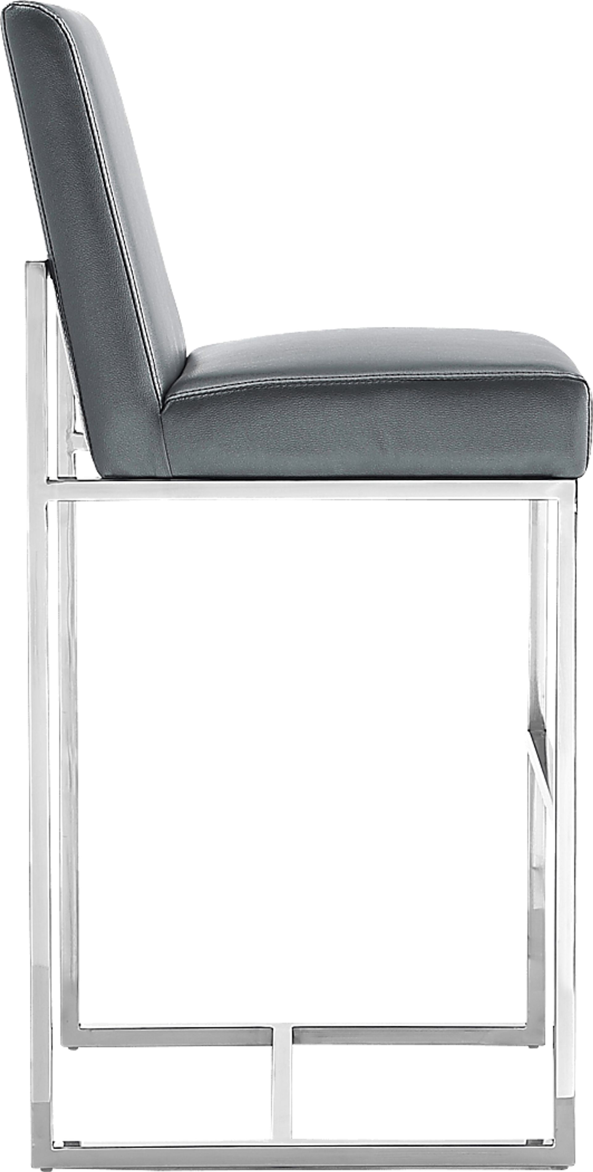 Congreve Gray Barstool - Image 3