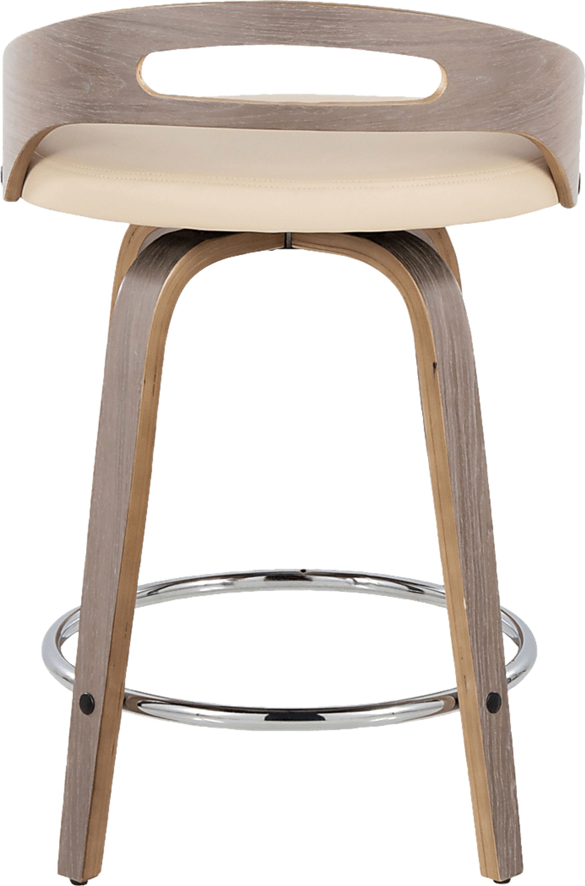 Congreve III Cream Swivel Counter Height Stool, Set of 2 - Image 9