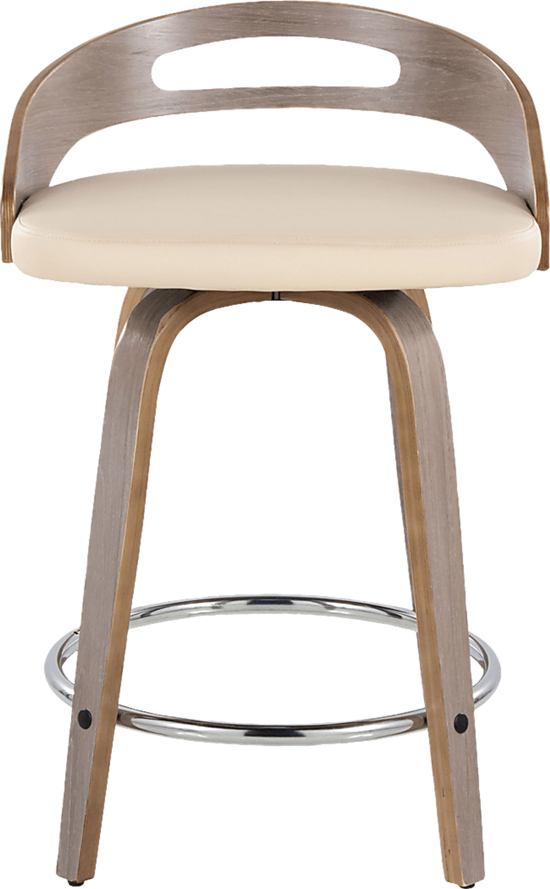Congreve III Cream Swivel Counter Height Stool, Set of 2 - Image 10