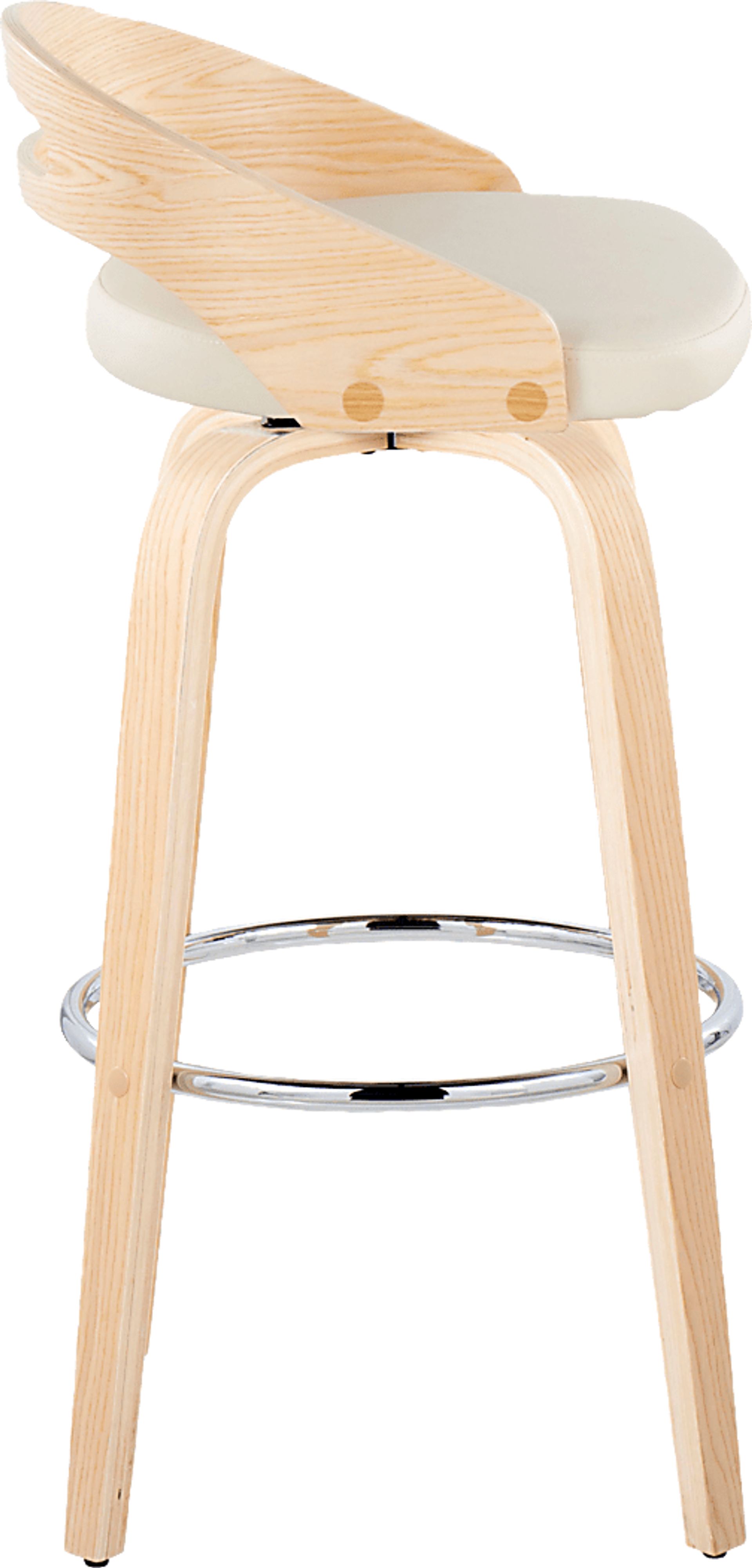 Congreve IV Cream Barstool, Set of 2 - Image 7