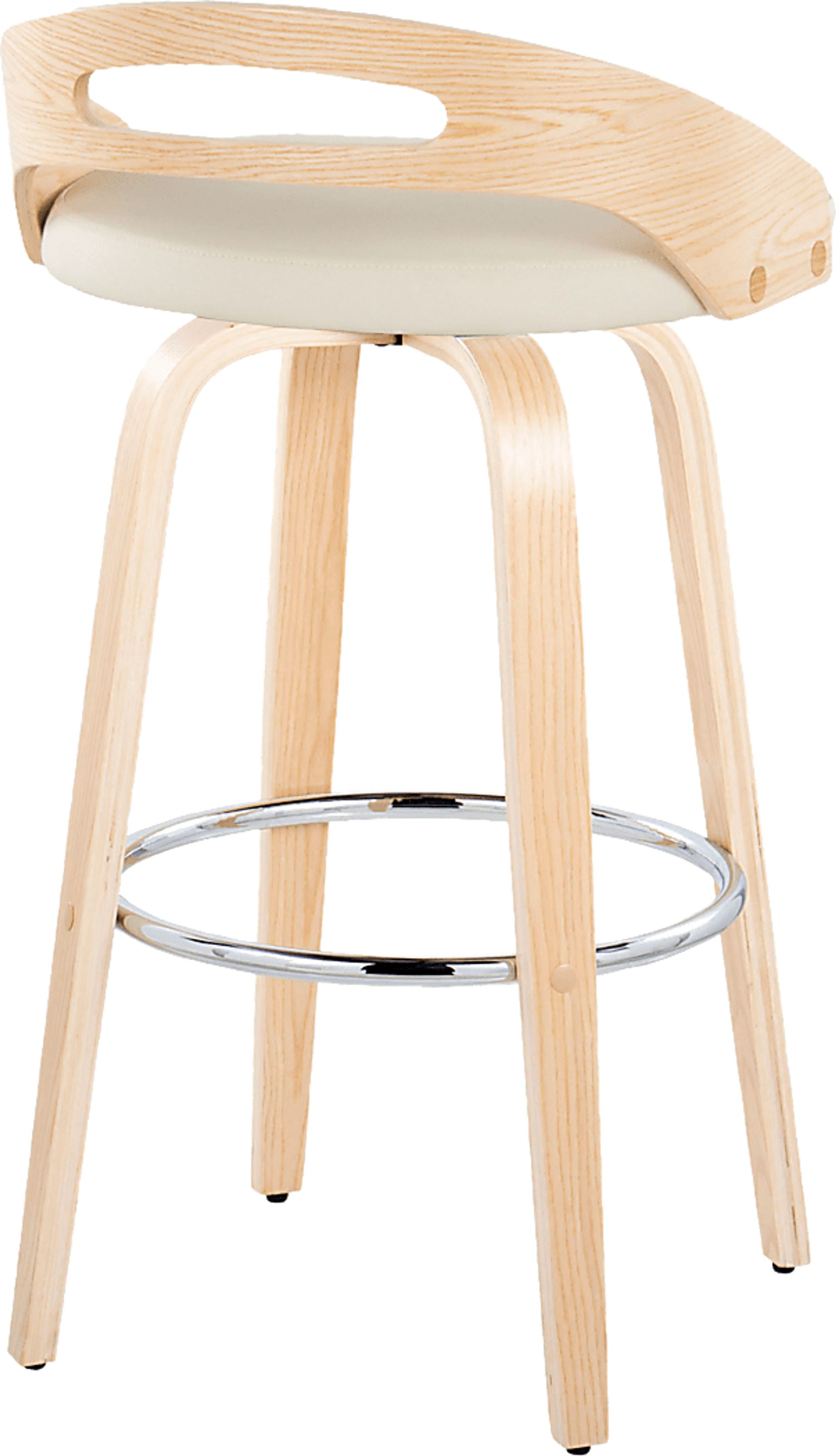 Congreve IV Cream Barstool, Set of 2 - Image 8