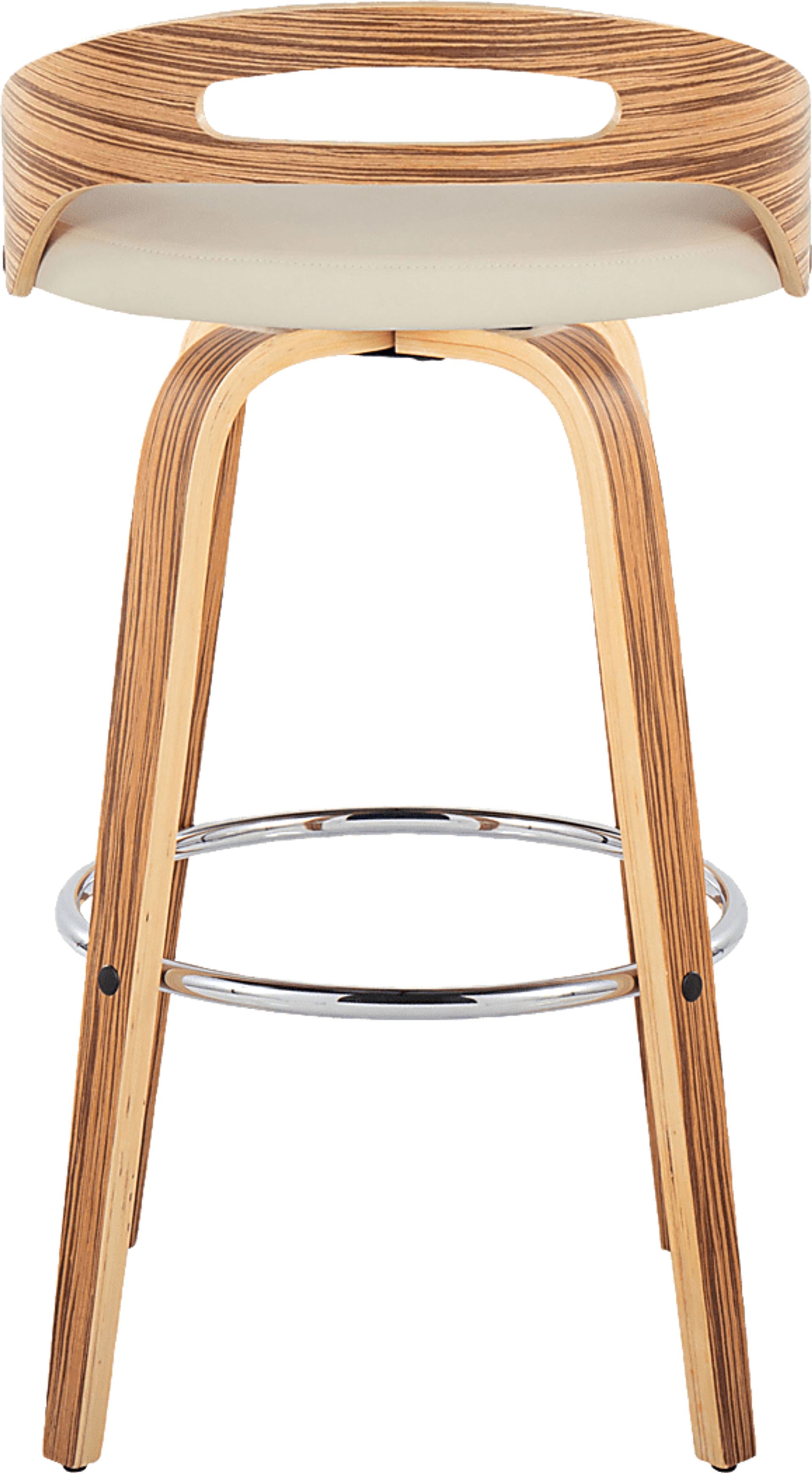 Congreve VI Cream Swivel Barstool, Set of 2 - Image 9