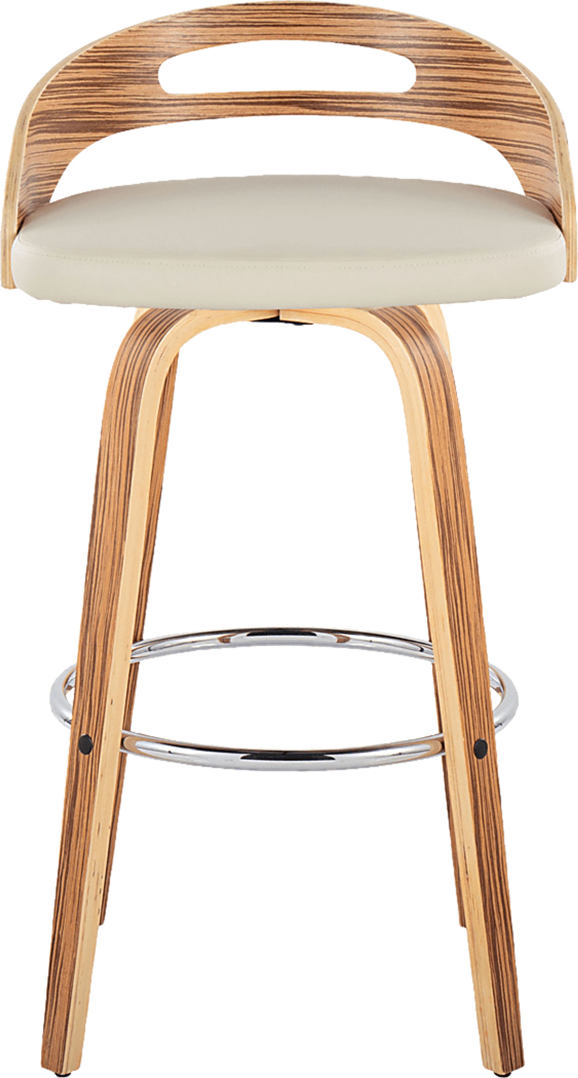 Congreve VI Cream Swivel Barstool, Set of 2 - Image 10