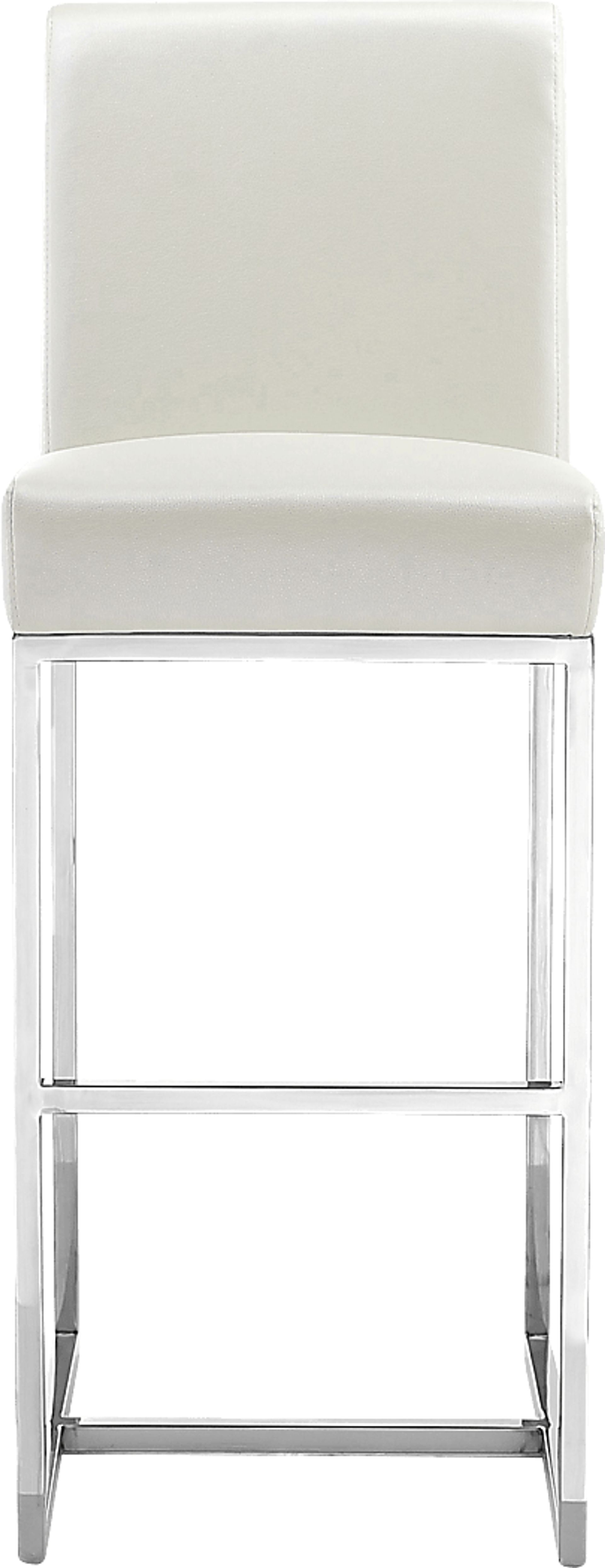 Congreve White Barstool - Image 2