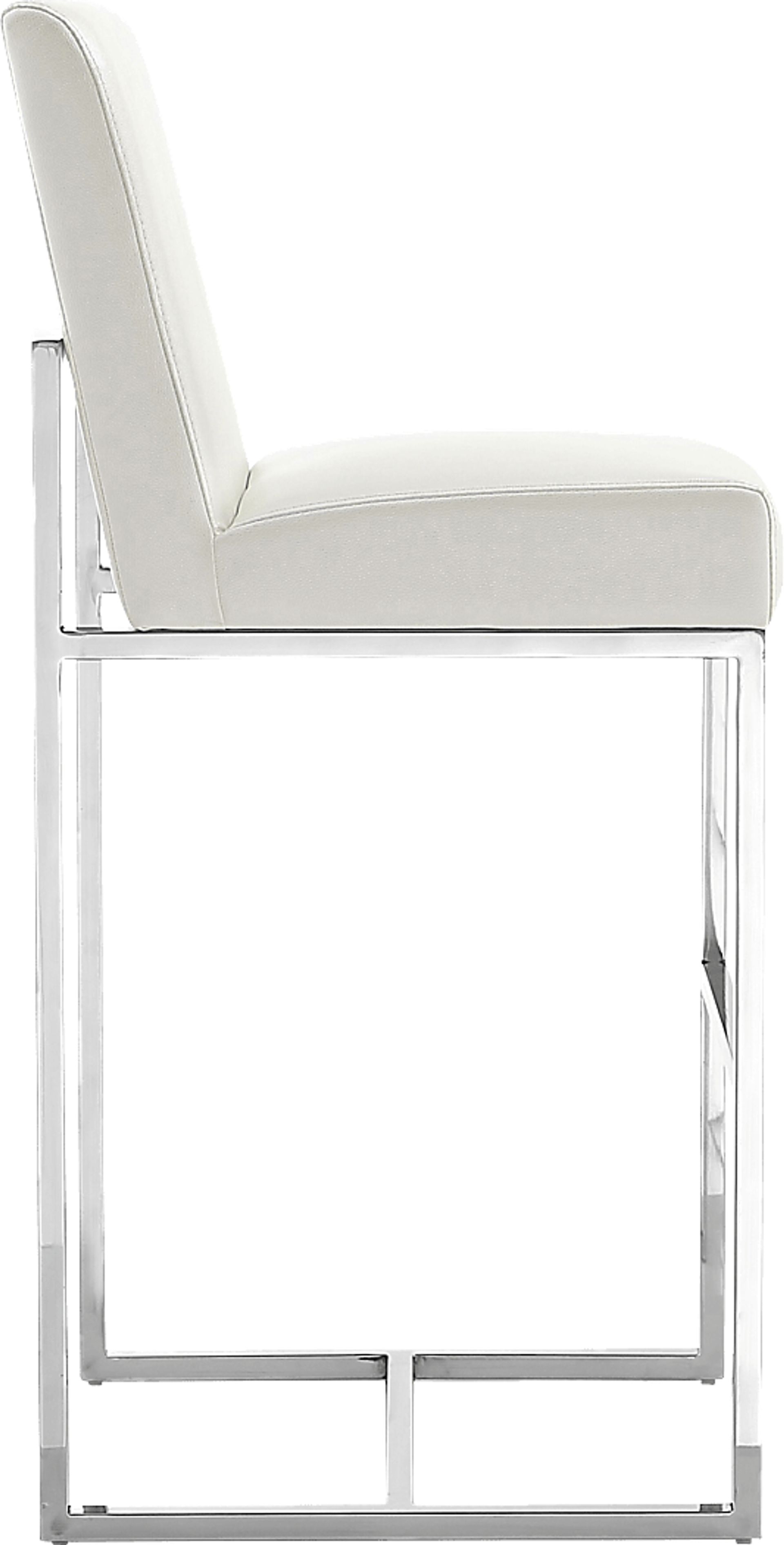 Congreve White Barstool - Image 3